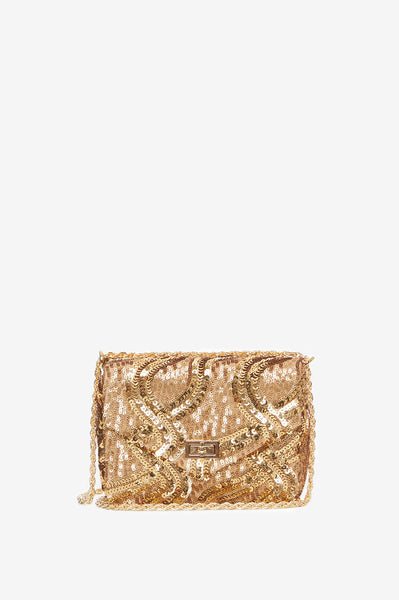 CANNES SEQUIN SHOULDER BAG