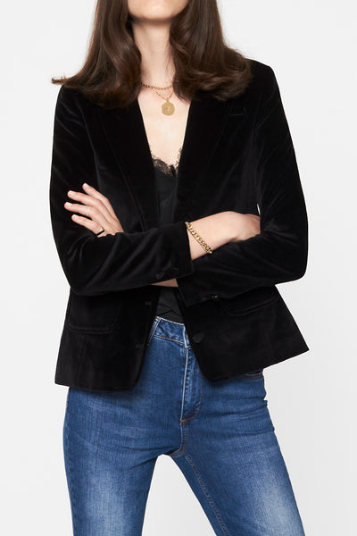 BLAZER IN VELVET
