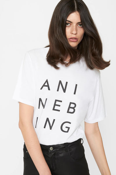 PRINTED ANINE BING T-SHIRT